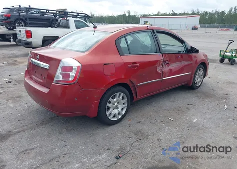 2010 Nissan Sentra 2.0S z USA, uszkodzony, nr VIN 3N1AB6AP1AL653585